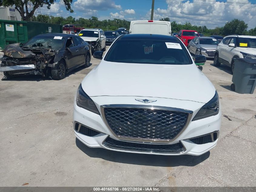 KMTFN4JB0KU320161 2019 Genesis G80 3.3T Sport