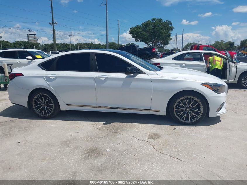 KMTFN4JB0KU320161 2019 Genesis G80 3.3T Sport