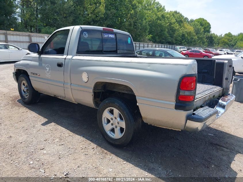 1998 Dodge Ram 1500 St/Ws VIN: 1B7HC16XXWS666560 Lot: 40165782