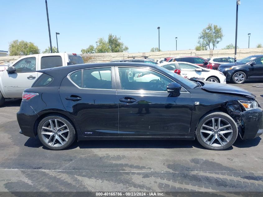 2017 Lexus Ct 200H VIN: JTHKD5BHXH2291392 Lot: 40165786