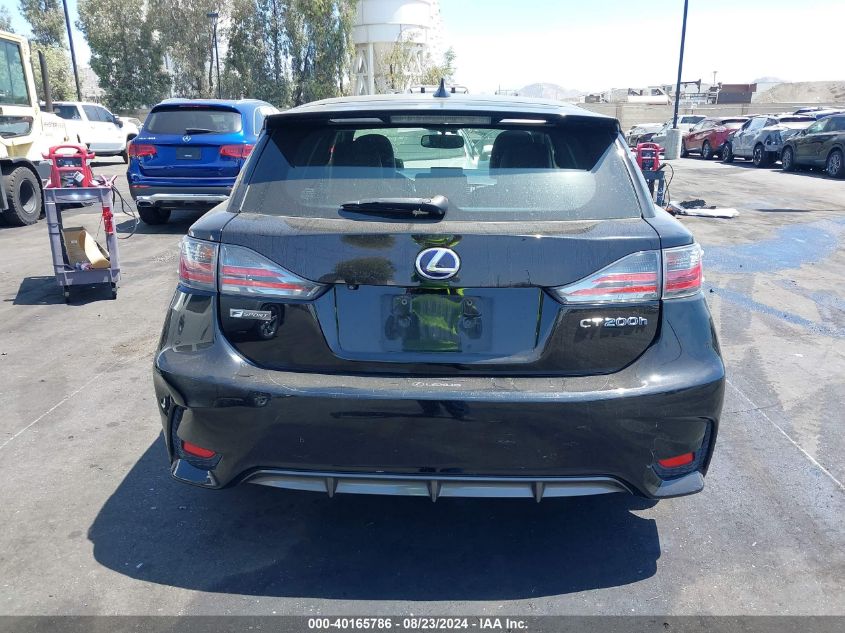 2017 Lexus Ct 200H VIN: JTHKD5BHXH2291392 Lot: 40165786