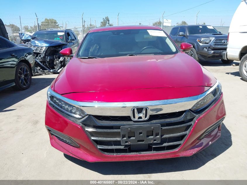 2018 Honda Accord Touring VIN: 1HGCV1F96JA047377 Lot: 40165807