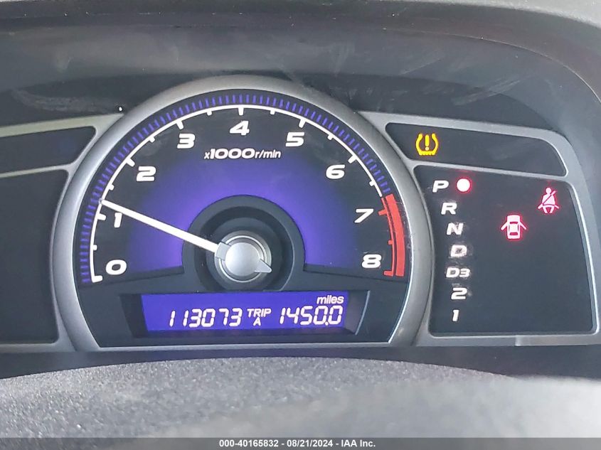 2008 Honda Civic Sdn Lx VIN: 2HGFA16548H310127 Lot: 40165832