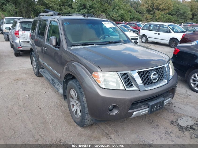 2008 Nissan Pathfinder Le VIN: 5N1AR18UX8C636566 Lot: 40165841