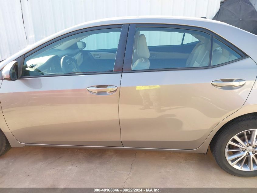 2014 TOYOTA COROLLA LE PLUS - 2T1BURHE4EC122617