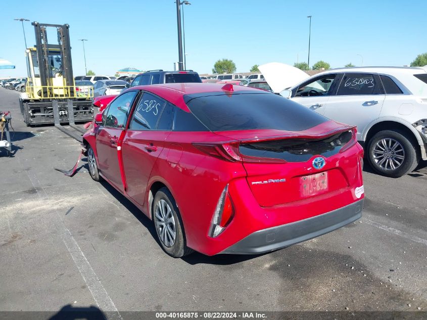 2020 Toyota Prius Prime Le VIN: JTDKARFPXL3134581 Lot: 40165875