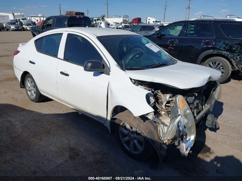 2014 Nissan Versa S/S Plus/Sv/Sl VIN: 3N1CN7APXEL829500 Lot: 40165907