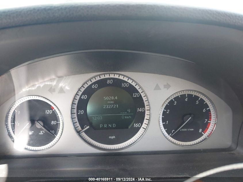 WDCGG5GB9BF646520 2011 Mercedes-Benz Glk 350 350