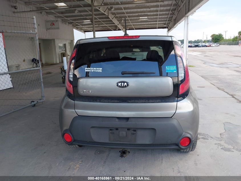 2015 Kia Soul VIN: KNDJN2A27F7176433 Lot: 40165961