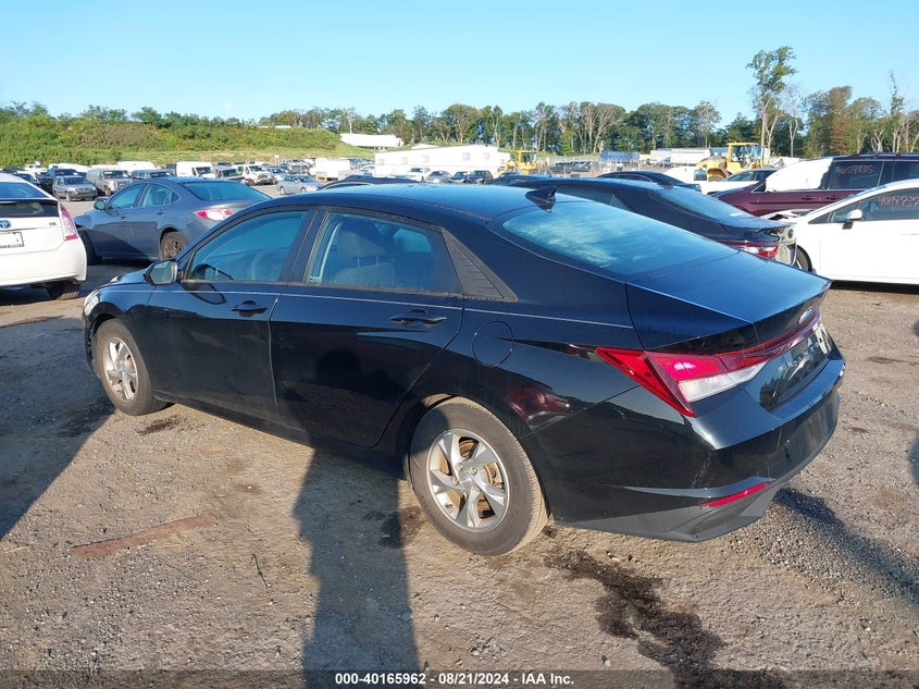 VIN 5NPLL4AG2NH075302 2022 HYUNDAI ELANTRA SE