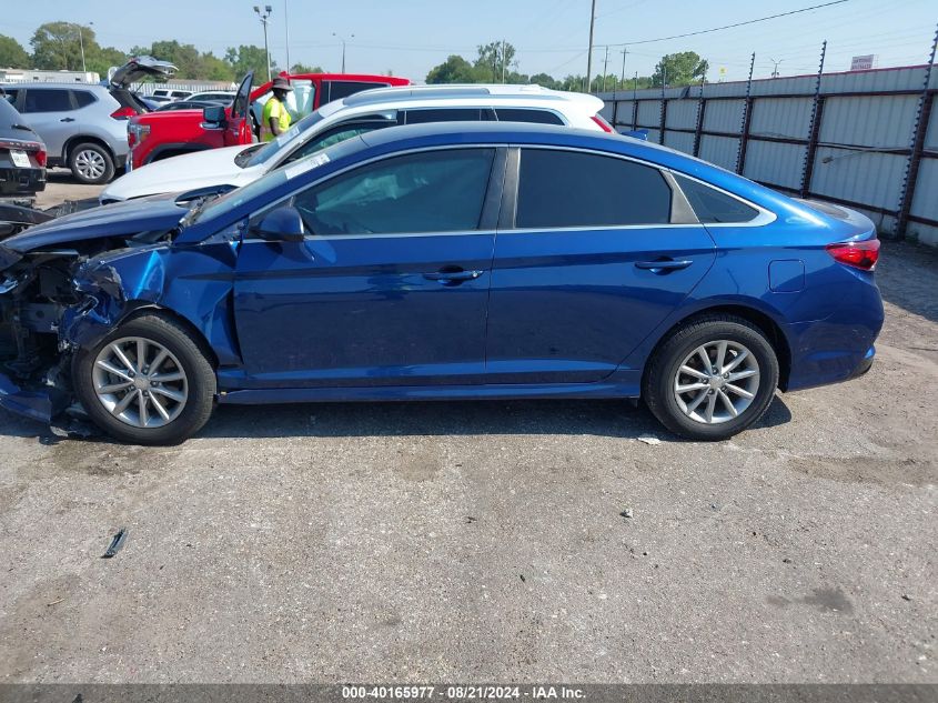 2019 Hyundai Sonata Se VIN: 5NPE24AF6KH740796 Lot: 40165977