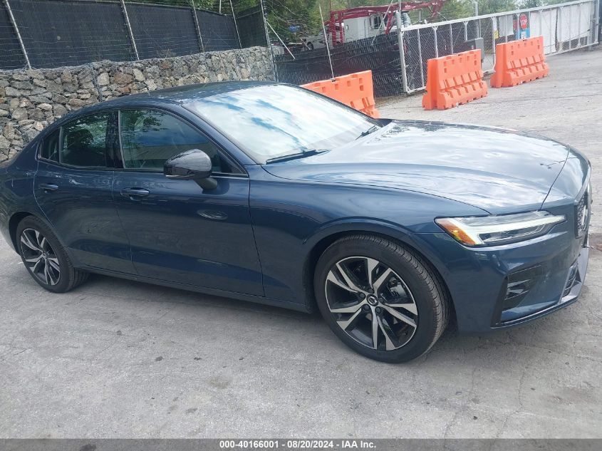 2024 Volvo S60 B5 Plus Dark Theme VIN: 7JRL12TL1RG319859 Lot: 40166001