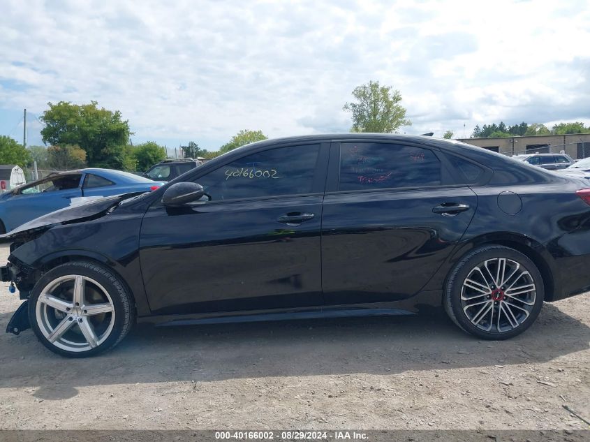 2022 Kia Forte Gt VIN: 3KPF44AC9NE486725 Lot: 40166002