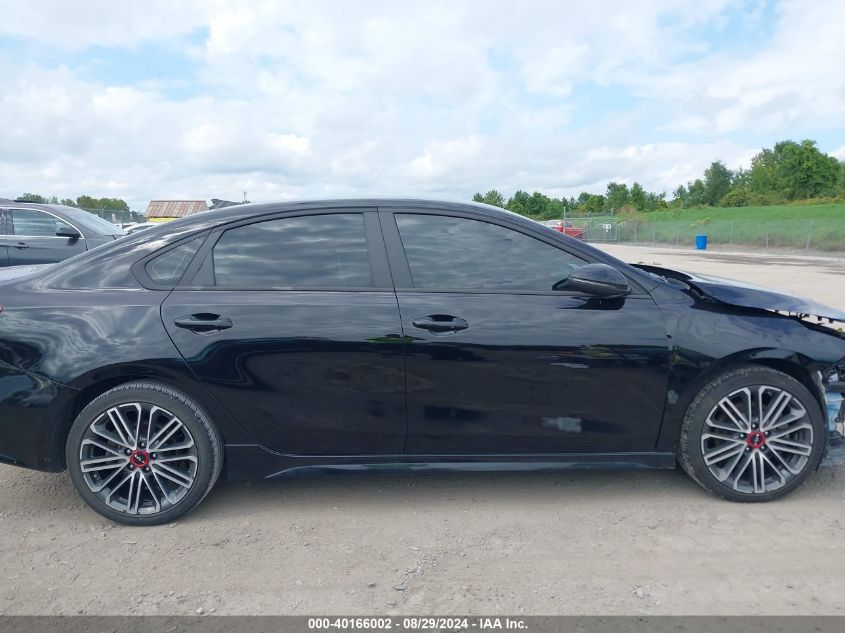 2022 Kia Forte Gt VIN: 3KPF44AC9NE486725 Lot: 40166002