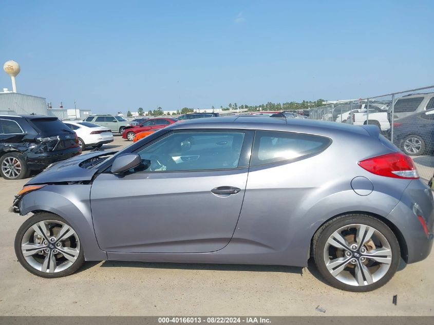 2017 Hyundai Veloster Value Edition VIN: KMHTC6AD4HU320785 Lot: 40166013