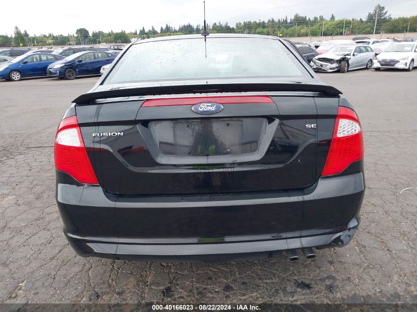 2012 Ford Fusion Se VIN: 3FAHP0HA0CR136960 Lot: 40166023