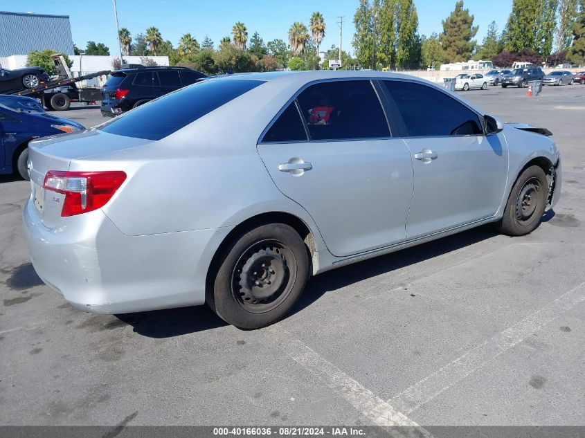 2014 Toyota Camry Le VIN: 4T1BF1FK6EU320828 Lot: 40166036