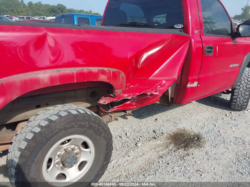 2004 Chevrolet Silverado 2500Hd Work Truck VIN: 1GCHC24U74E328947 Lot: 40166045