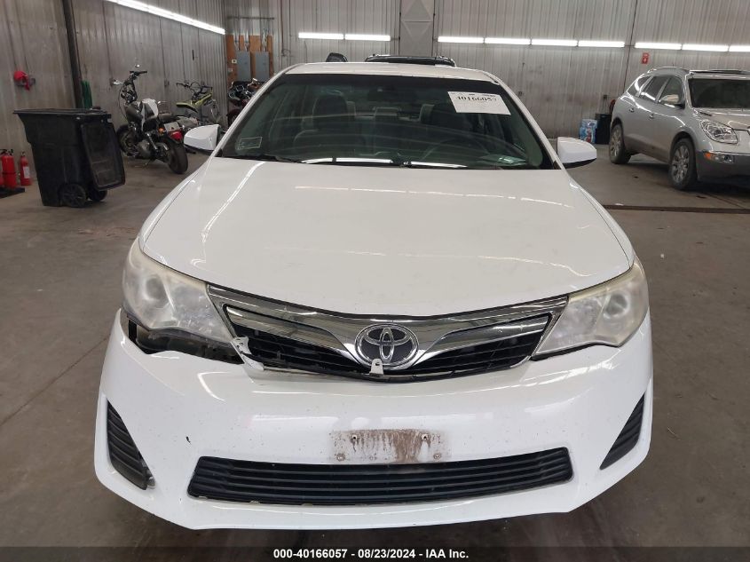 2012 Toyota Camry Le VIN: 4T1BF1FK0CU578095 Lot: 40166057