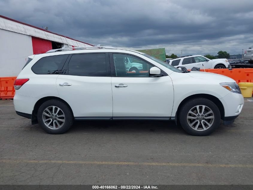 2013 Nissan Pathfinder Sv VIN: 5N1AR2MM3DC617525 Lot: 40166062