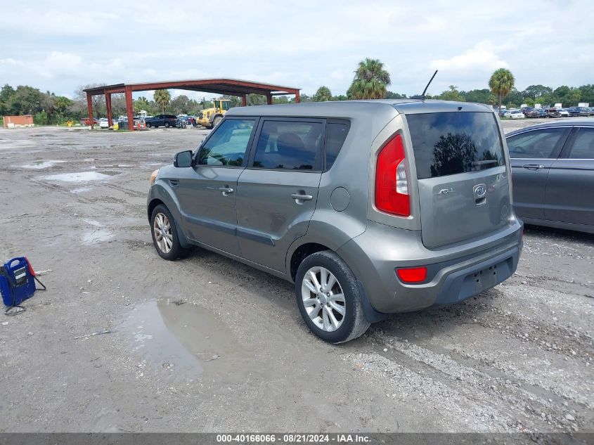 2012 Kia Soul + VIN: KNDJT2A62C7473372 Lot: 40166066