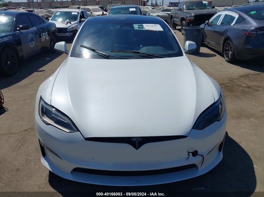 2022 Tesla Model S Dual Motor All-Wheel Drive VIN: 5YJSA1E54NF484263 Lot: 40166083