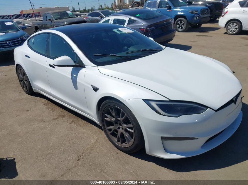 5YJSA1E54NF484263 2022 TESLA MODEL S - Image 1