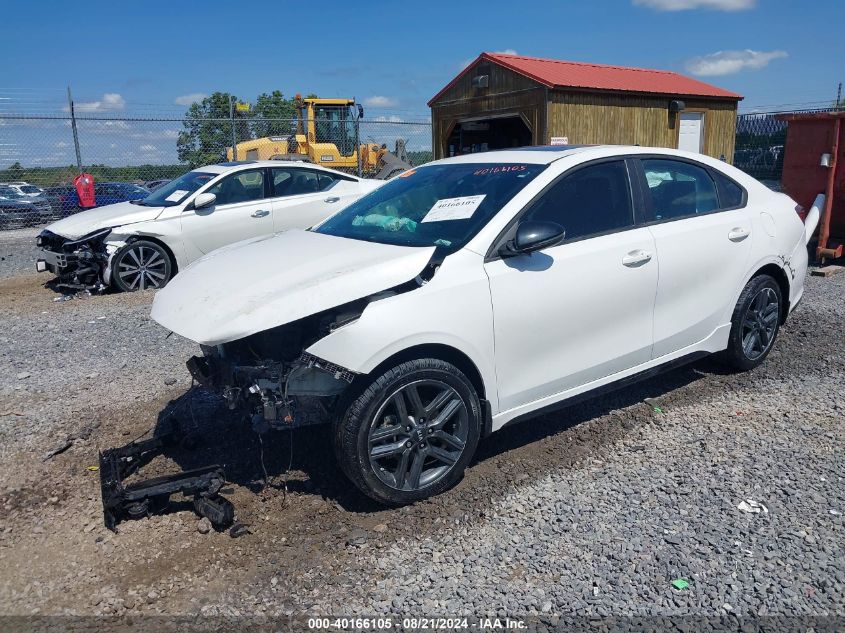 2021 Kia Forte Gt Line VIN: 3KPF34AD4ME380192 Lot: 40166105