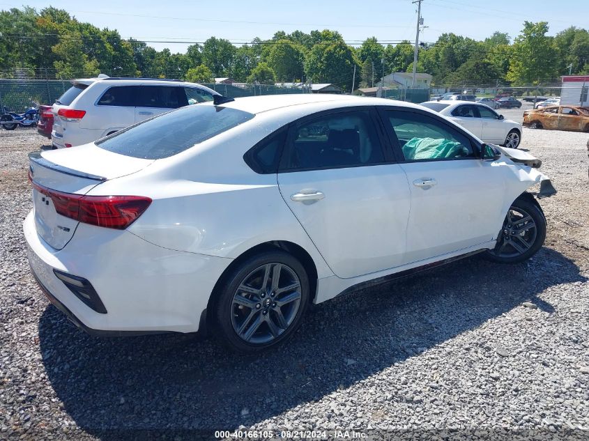 2021 Kia Forte Gt Line VIN: 3KPF34AD4ME380192 Lot: 40166105