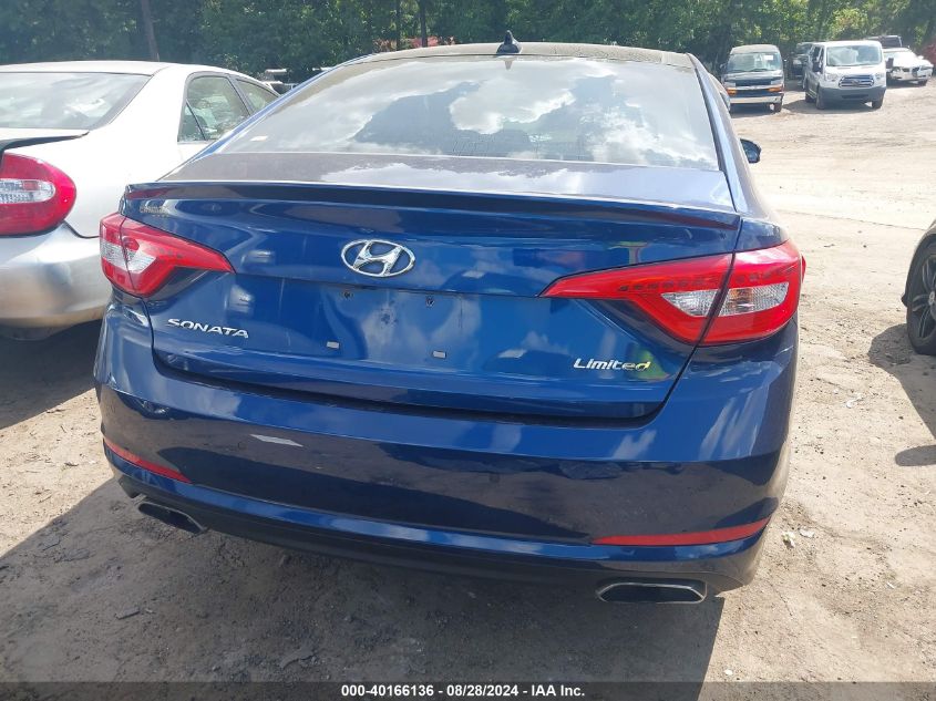 2015 HYUNDAI SONATA LIMITED - 5NPE34AF7FH116170