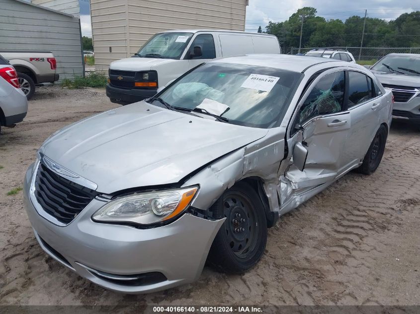 2012 Chrysler 200 Lx VIN: 1C3CCBAB6CN178412 Lot: 40166140