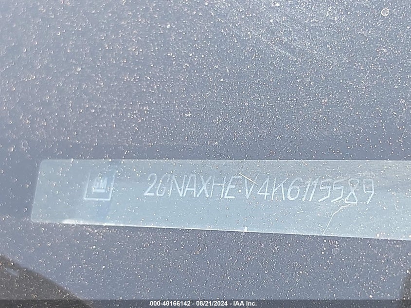 2019 CHEVROLET EQUINOX LS - 2GNAXHEV4K6115589