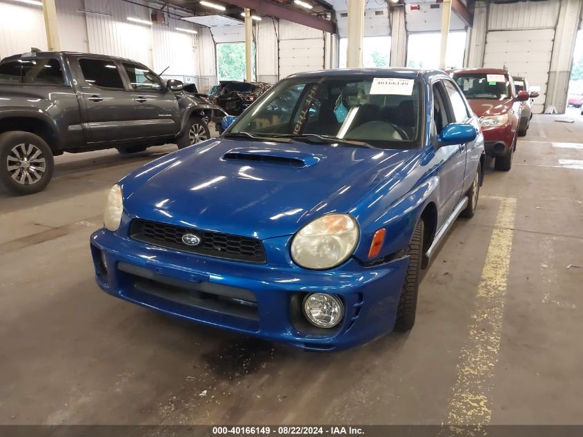 2002 Subaru Impreza Wrx VIN: JF1GD29652G521222 Lot: 40166149