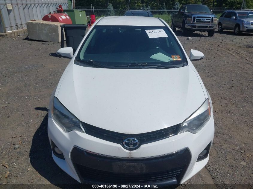 2014 Toyota Corolla S Plus VIN: 2T1BURHE4EC046753 Lot: 40166190