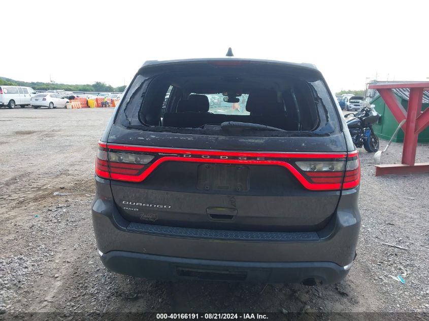 2017 Dodge Durango Sxt VIN: 1C4RDJAGXHC878980 Lot: 40166191