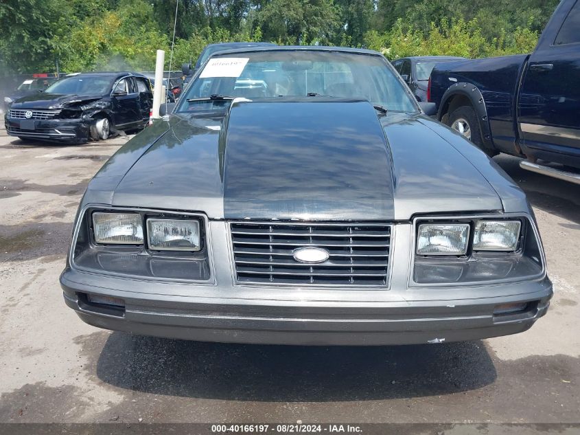 1984 Ford Mustang L VIN: 1FABP28A3EF228923 Lot: 40166197