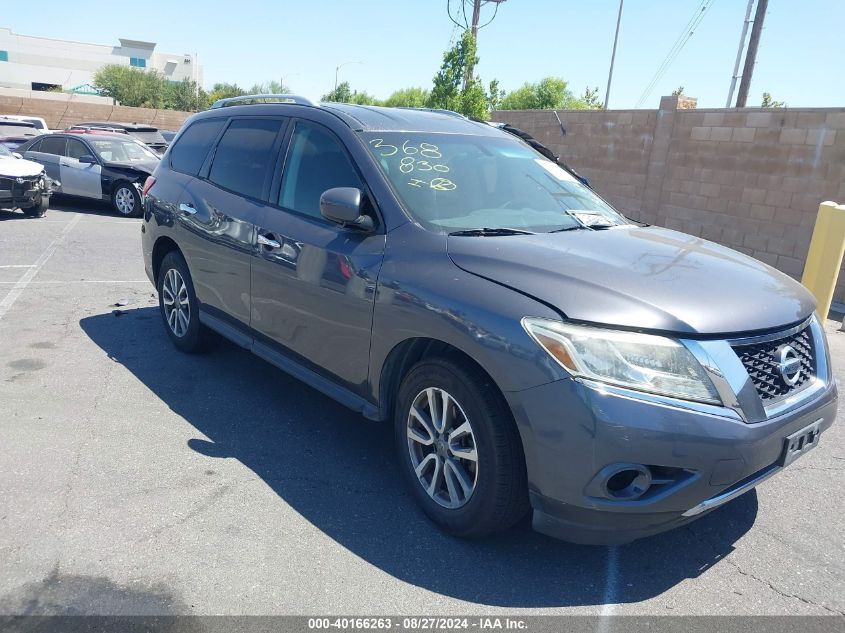 2014 Nissan Pathfinder Platinum/S/Sl/Sv VIN: 5N1AR2MN5EC665165 Lot: 40166263