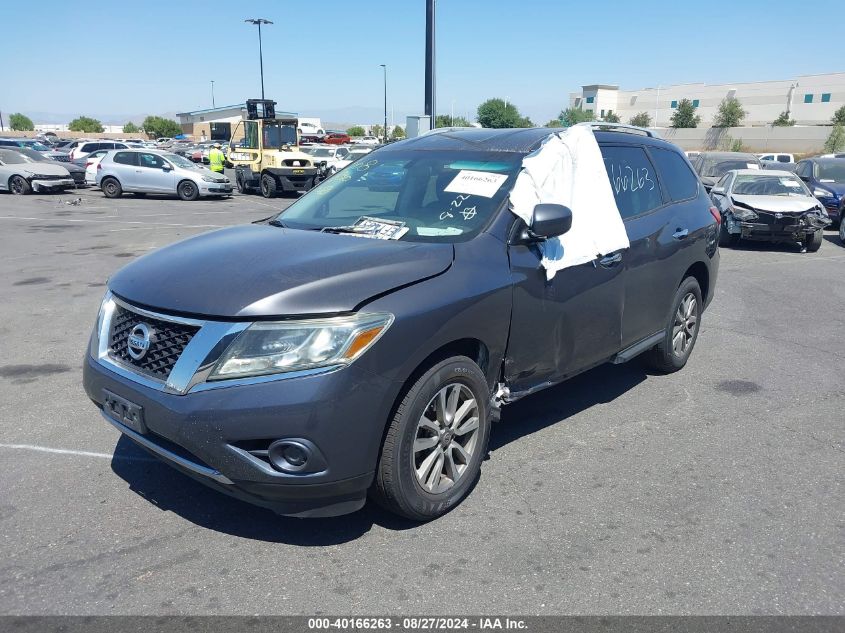 2014 Nissan Pathfinder Platinum/S/Sl/Sv VIN: 5N1AR2MN5EC665165 Lot: 40166263