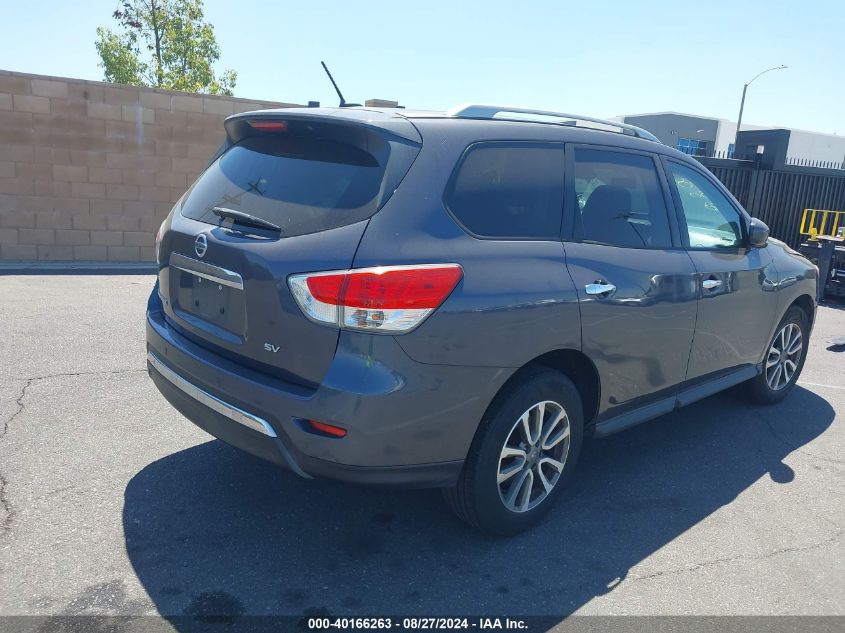 2014 Nissan Pathfinder Platinum/S/Sl/Sv VIN: 5N1AR2MN5EC665165 Lot: 40166263