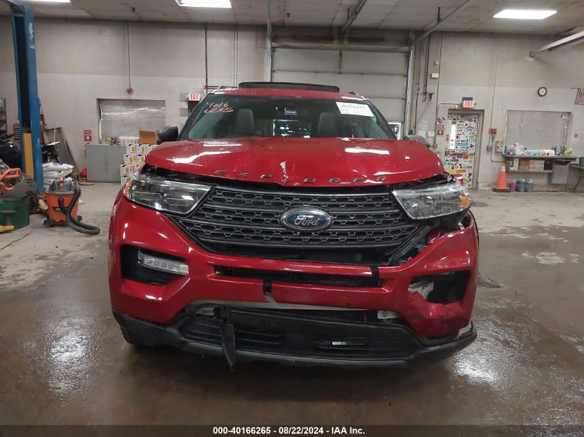 2021 Ford Explorer Xlt VIN: 1FMSK8DH9MGA20984 Lot: 40166265