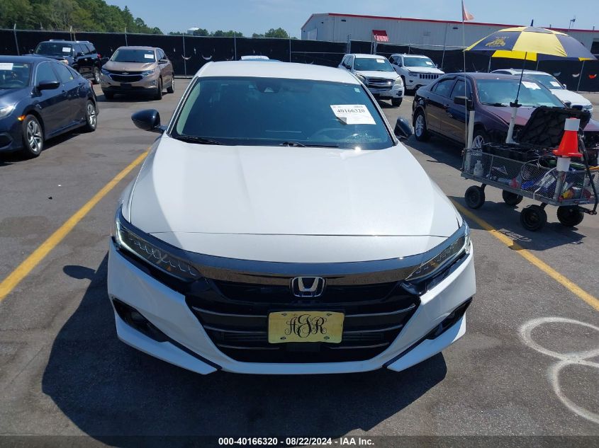 2021 HONDA ACCORD SPORT SPECIAL EDITION - 1HGCV1F43MA018170