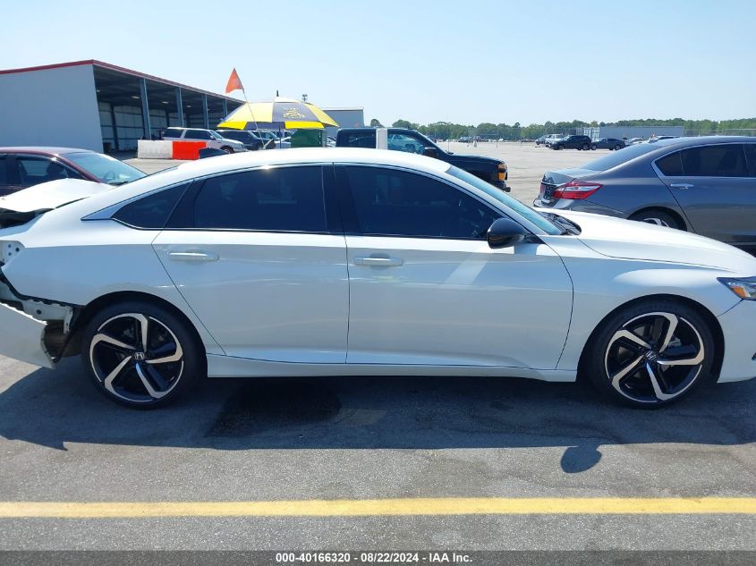 2021 Honda Accord Sport Special Edition VIN: 1HGCV1F43MA018170 Lot: 40166320