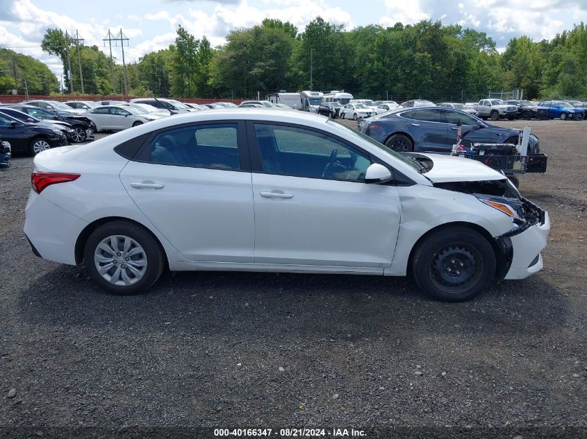 2022 Hyundai Accent Se VIN: 3KPC24A61NE161005 Lot: 40166347