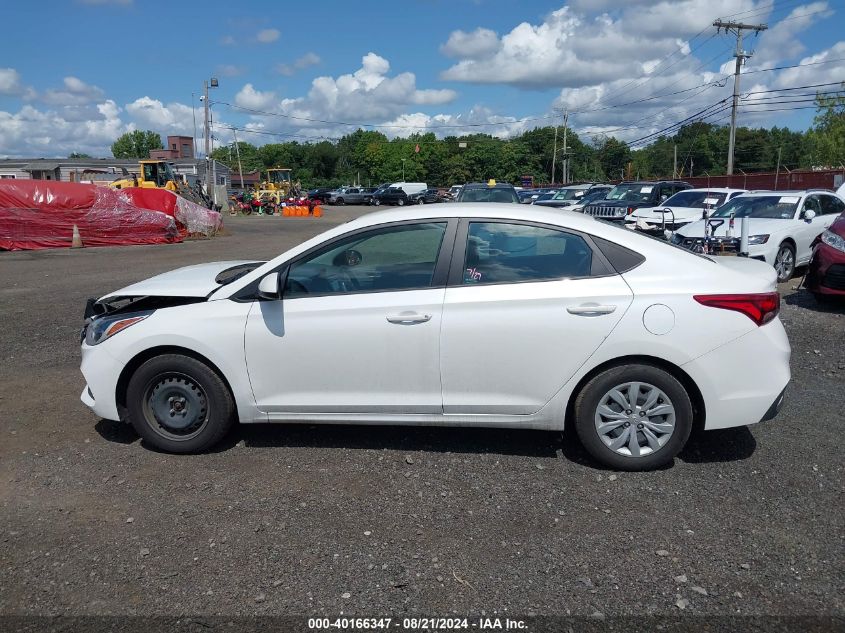 2022 Hyundai Accent Se VIN: 3KPC24A61NE161005 Lot: 40166347