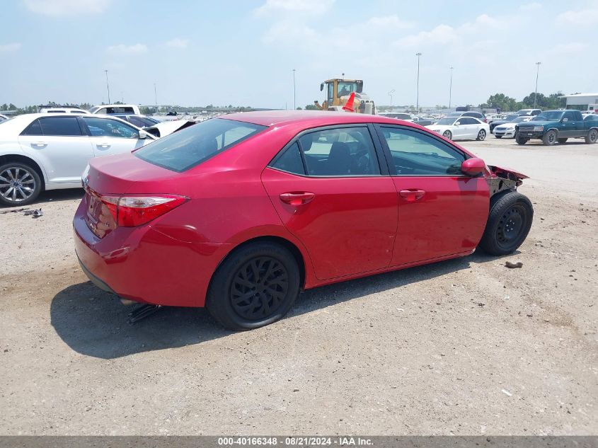 2017 Toyota Corolla L/Le/Xle/Se/50Th Anniversary Special Edition/Xse VIN: 2T1BURHE2HC754553 Lot: 40166348