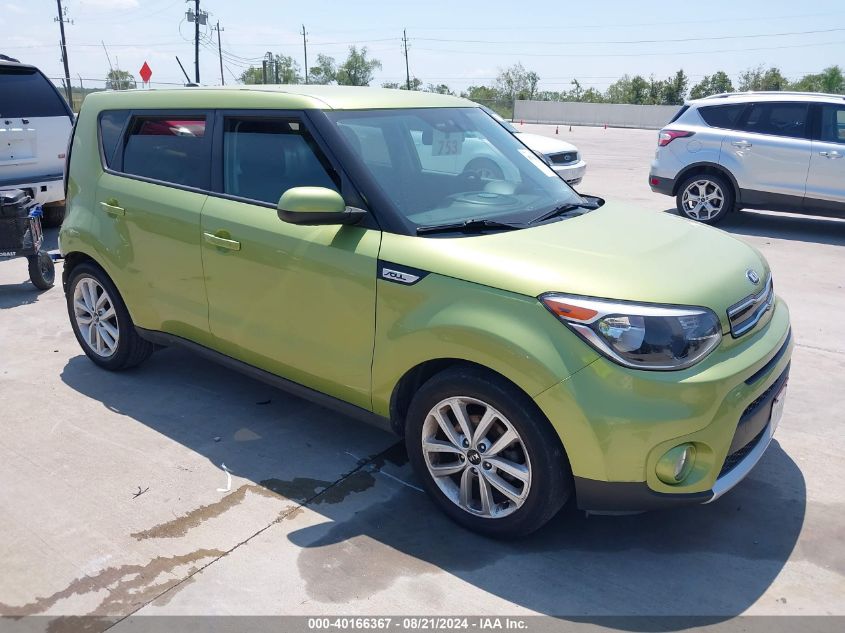 2018 Kia Soul + VIN: KNDJP3A56J7897328 Lot: 40166367