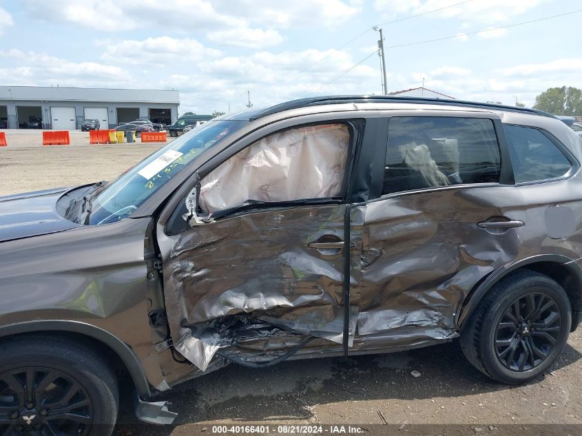 2018 Mitsubishi Outlander Le VIN: JA4AD3A34JZ036736 Lot: 40166401