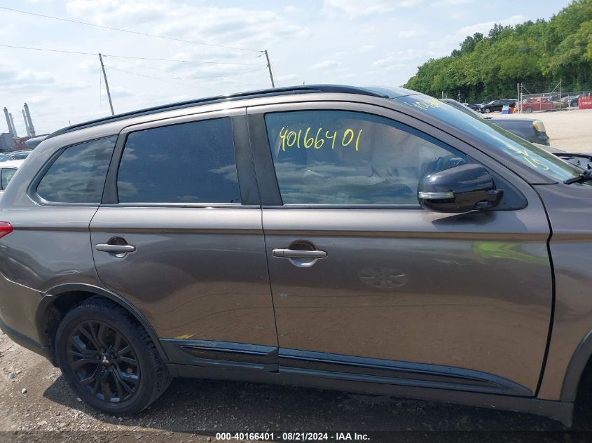 2018 Mitsubishi Outlander Le VIN: JA4AD3A34JZ036736 Lot: 40166401