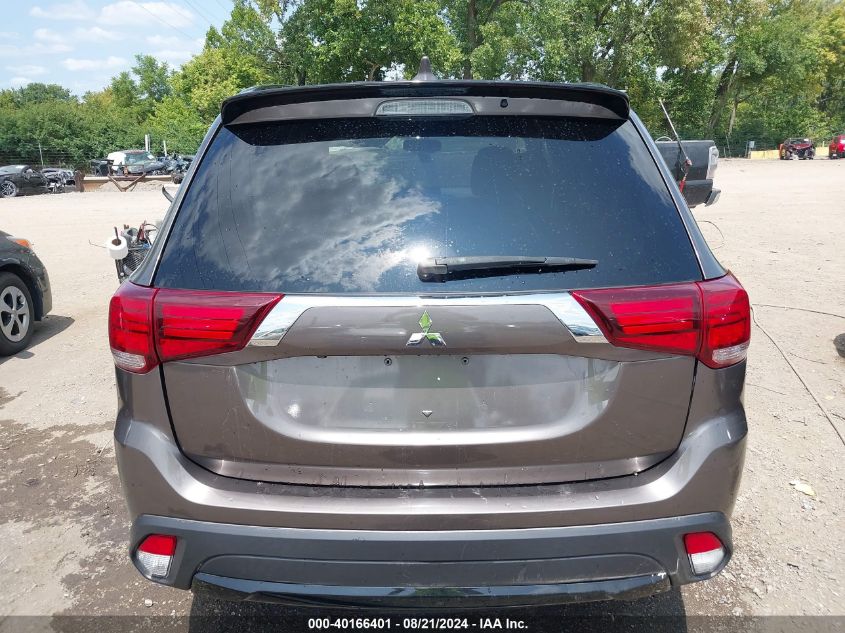 2018 Mitsubishi Outlander Le VIN: JA4AD3A34JZ036736 Lot: 40166401