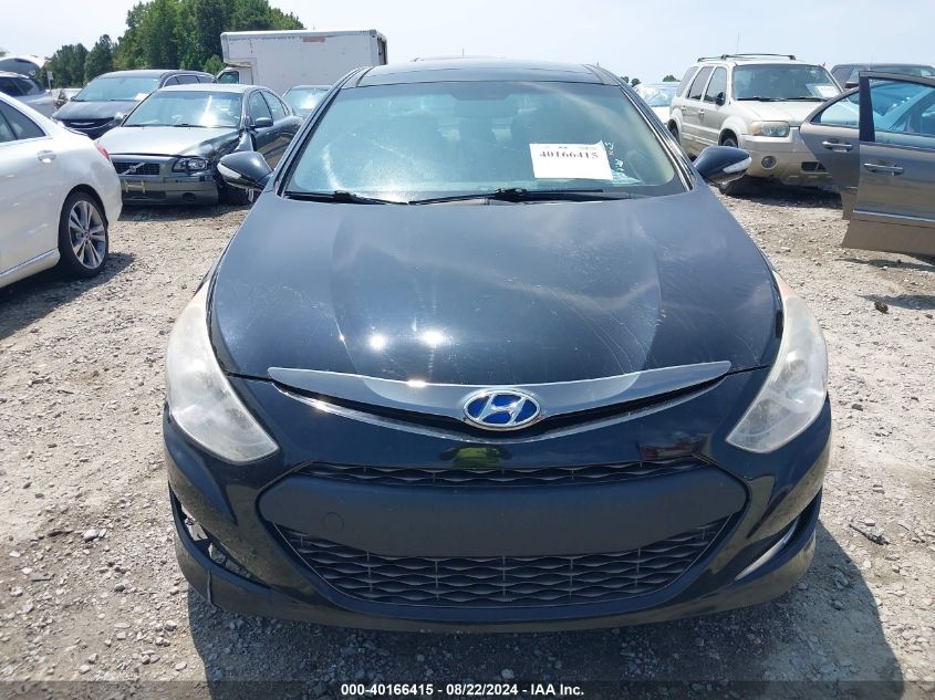 2012 Hyundai Sonata Hybrid VIN: KMHEC4A46CA054368 Lot: 40166415